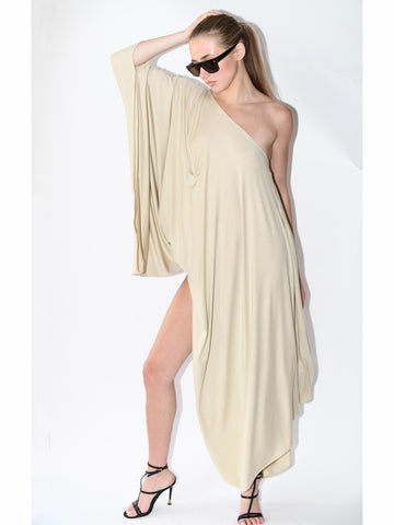 ISLA DRESS - Naked Almond